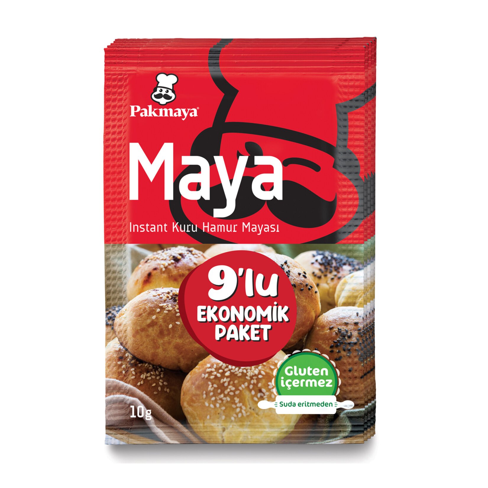 Pakmaya 9Lu İnstant Maya 90 Gr