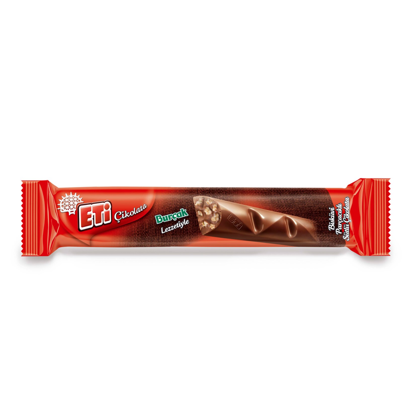 Eti Burçak Bisküvi Parçacıklı Çikolata Uzun 15Gr
