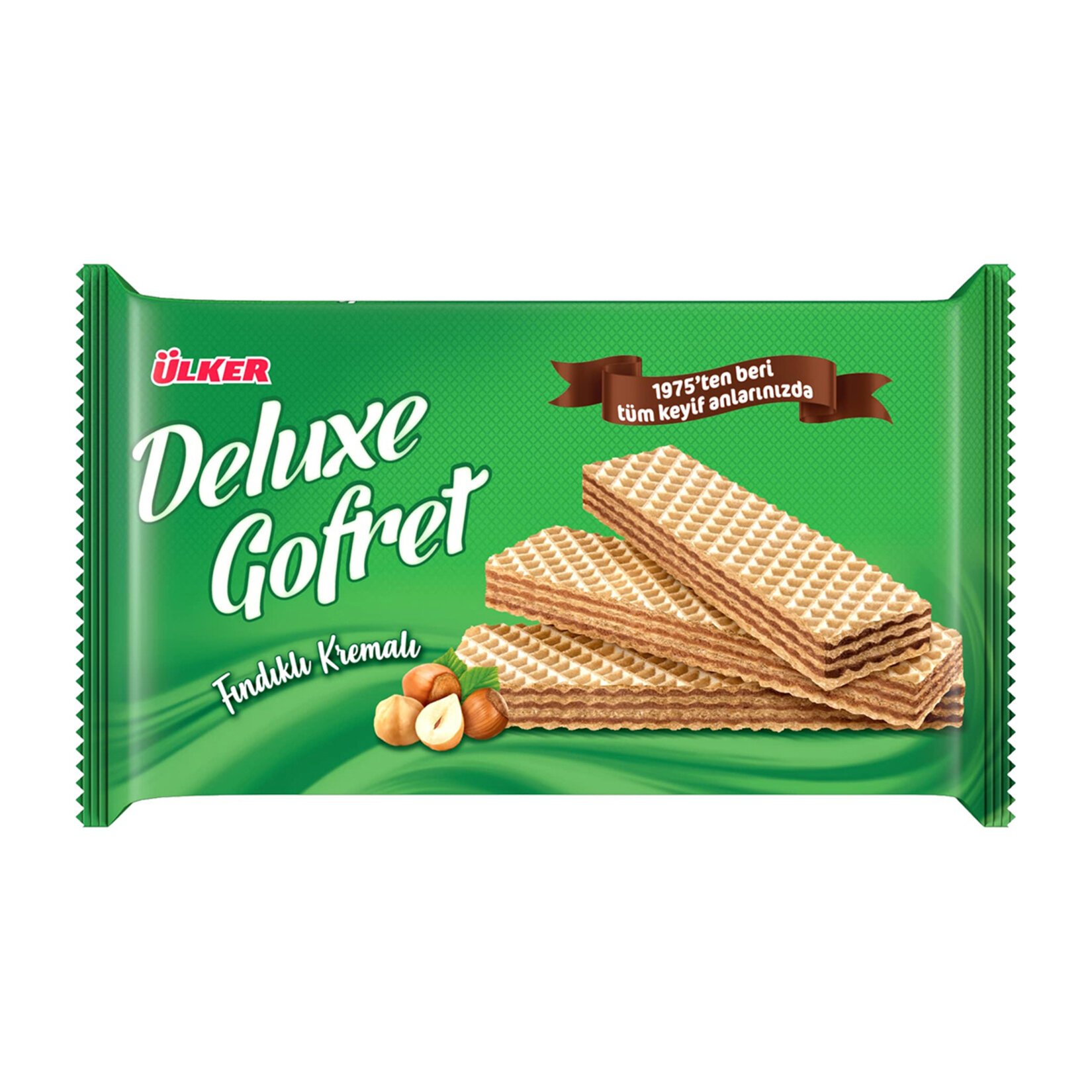 Ülker Deluxe Gofret Fındık Kremalı 220 Gr