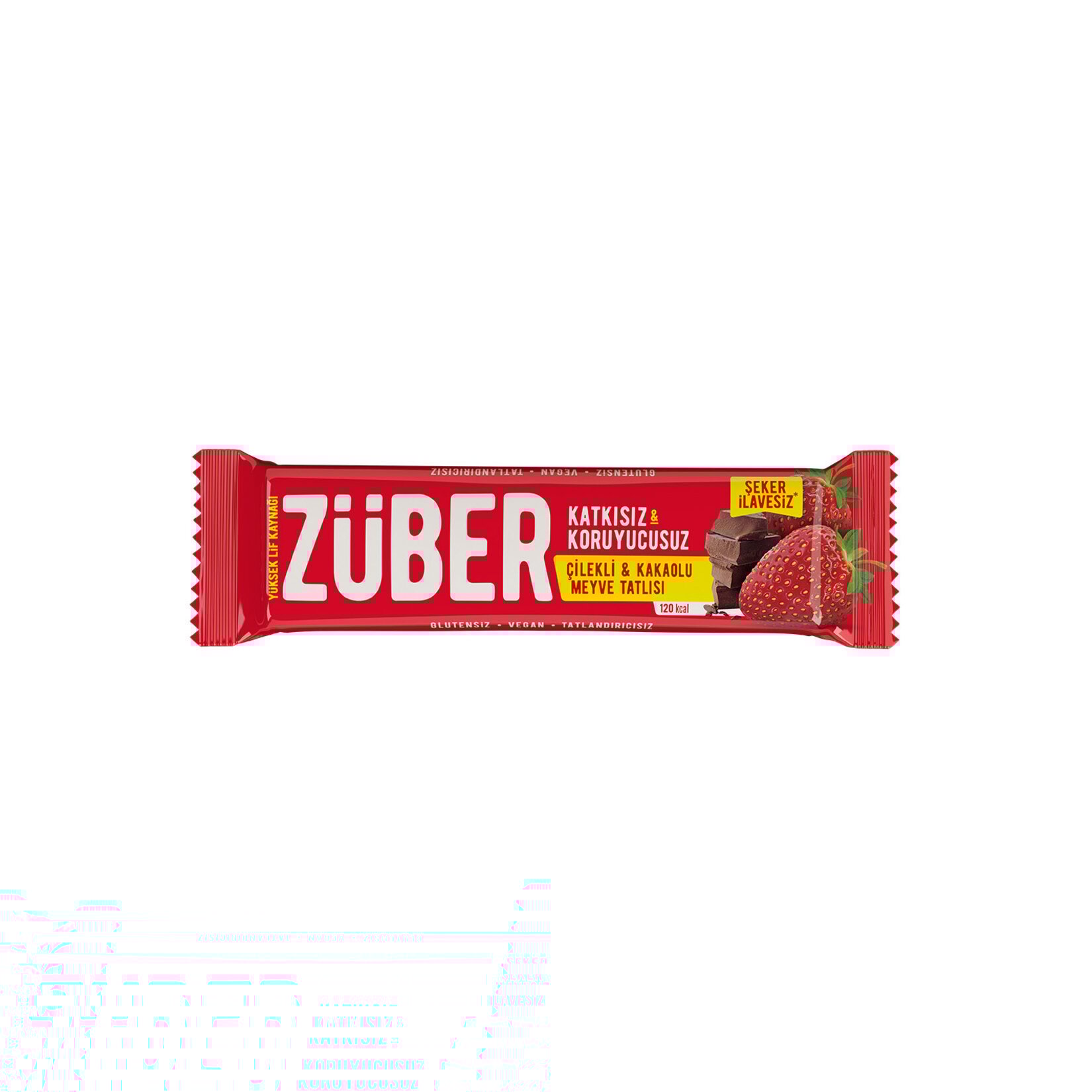 Züber Çilekli Çikolatalı Meyve Bar 40 Gr
