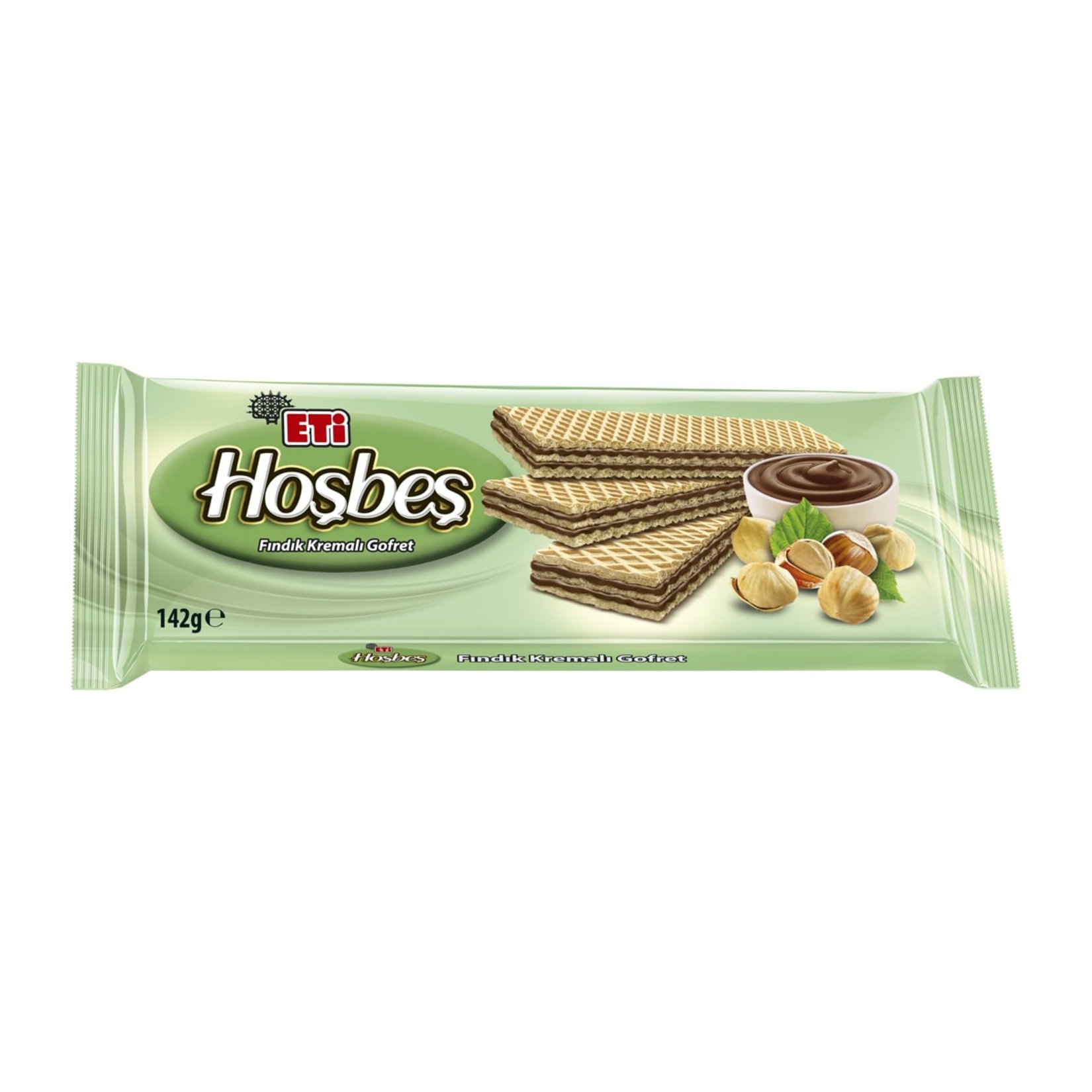Eti Hoşbeş Fındık Kremalı Gofret 142 gr