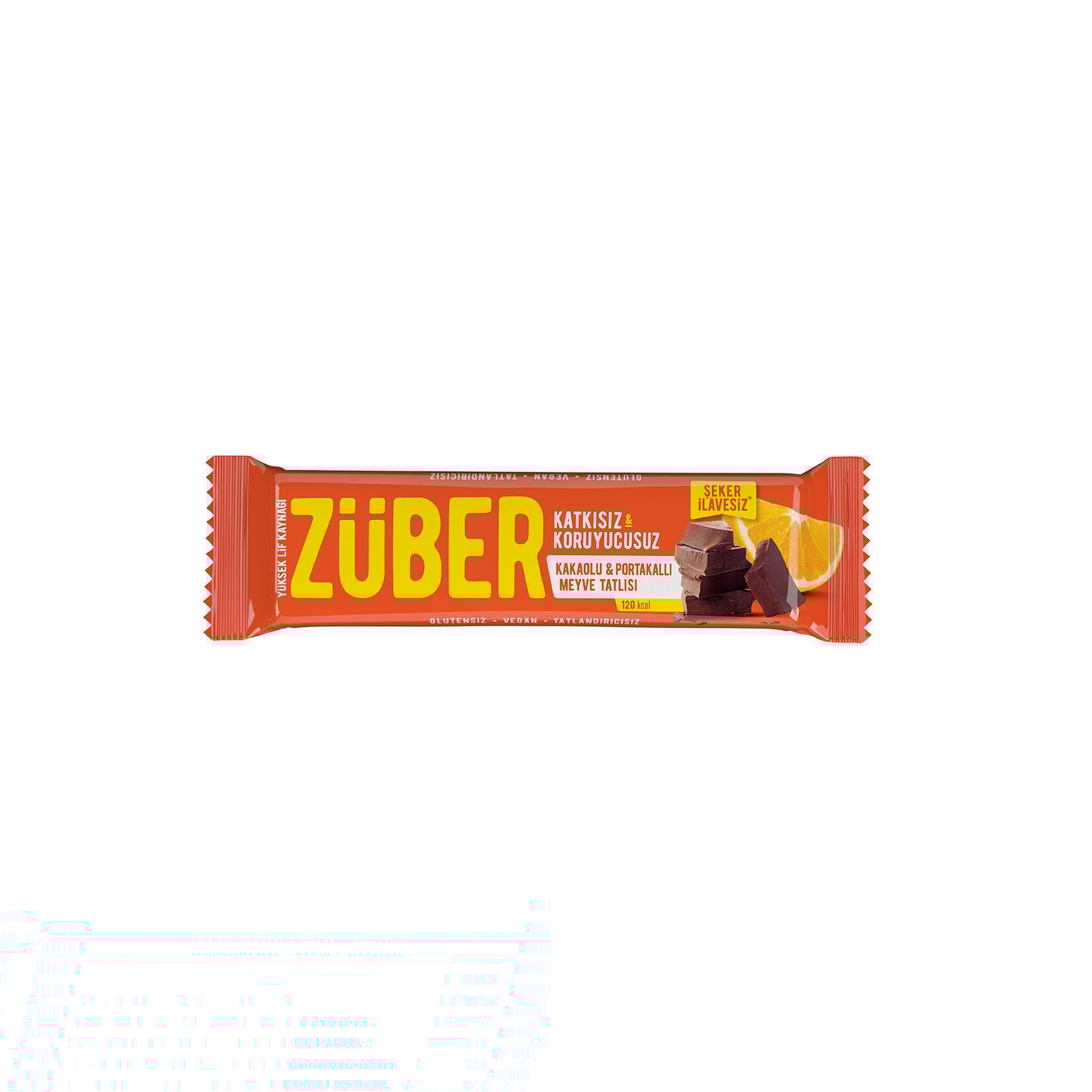 Züber Kakaolu Ve Portakallı Meyve Barı 40 Gr
