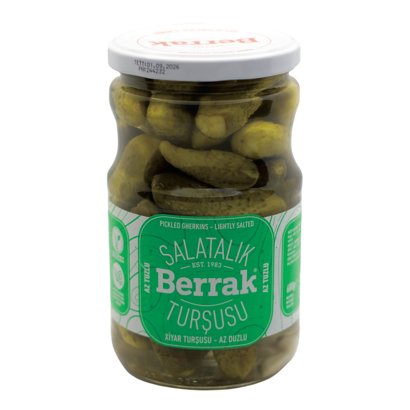 Berrak Hafif Salatalık Turşusu 680 Gr