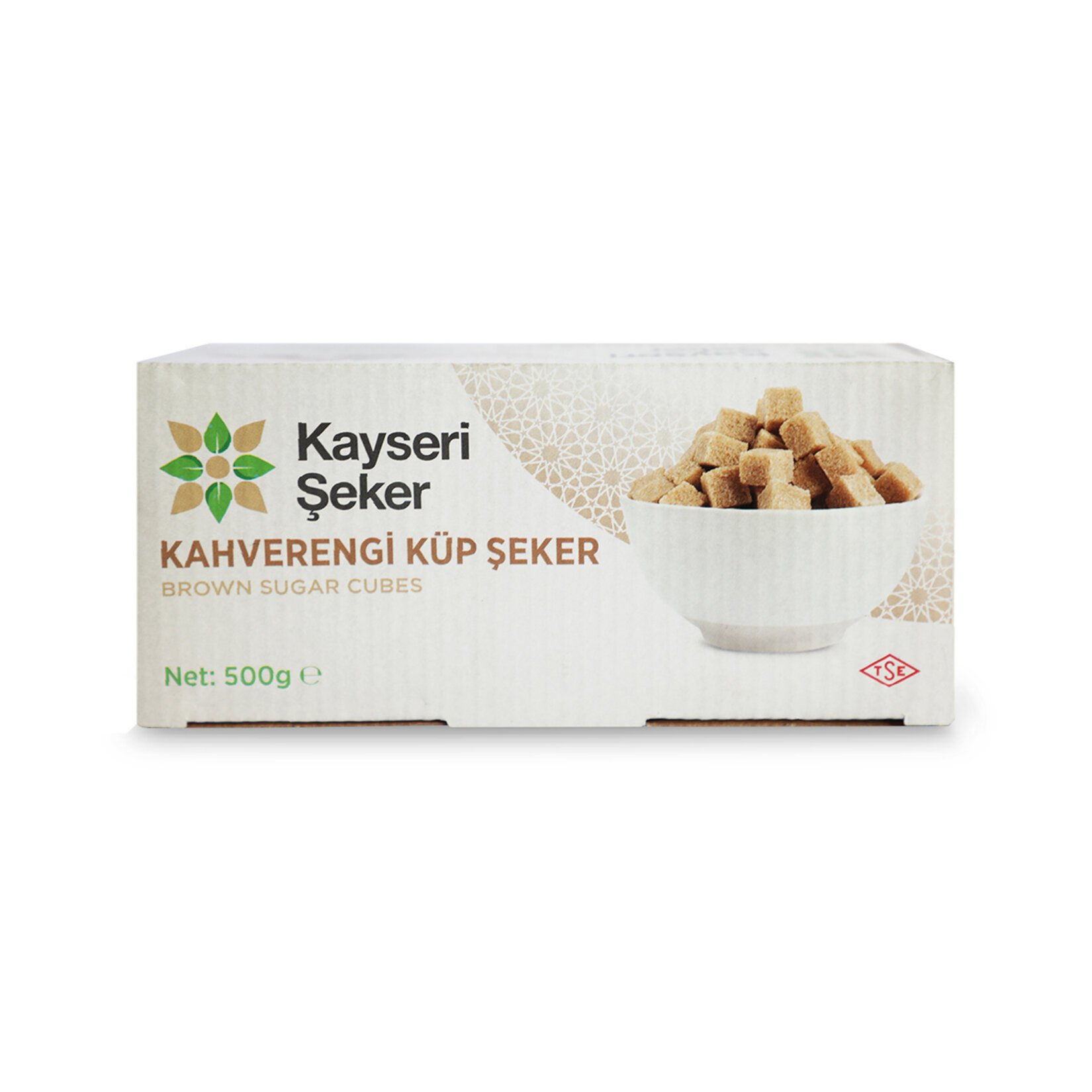 Kayseri Şeker Kahverengi Küp Şeker 500 Gr
