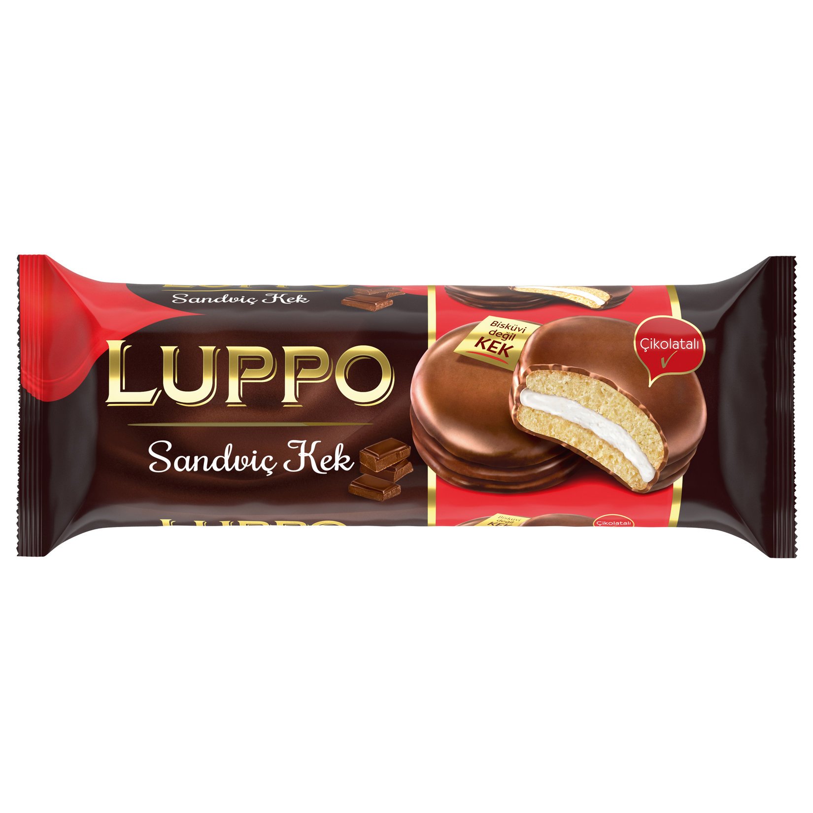 Luppo Sandviç Kek 8Li Paket 184 Gr