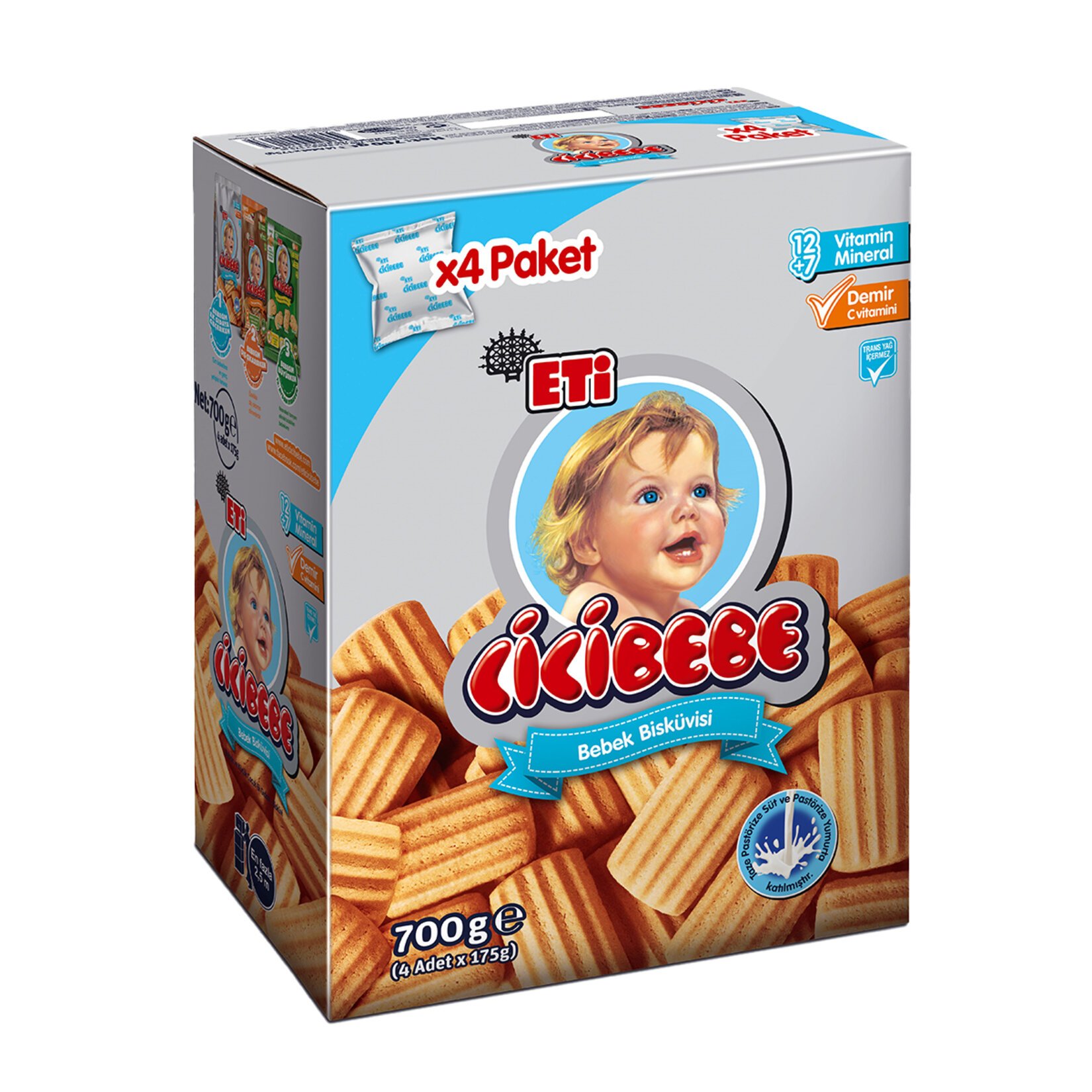 Eti Cicibebe Bebek Bisküvisi 700 Gr