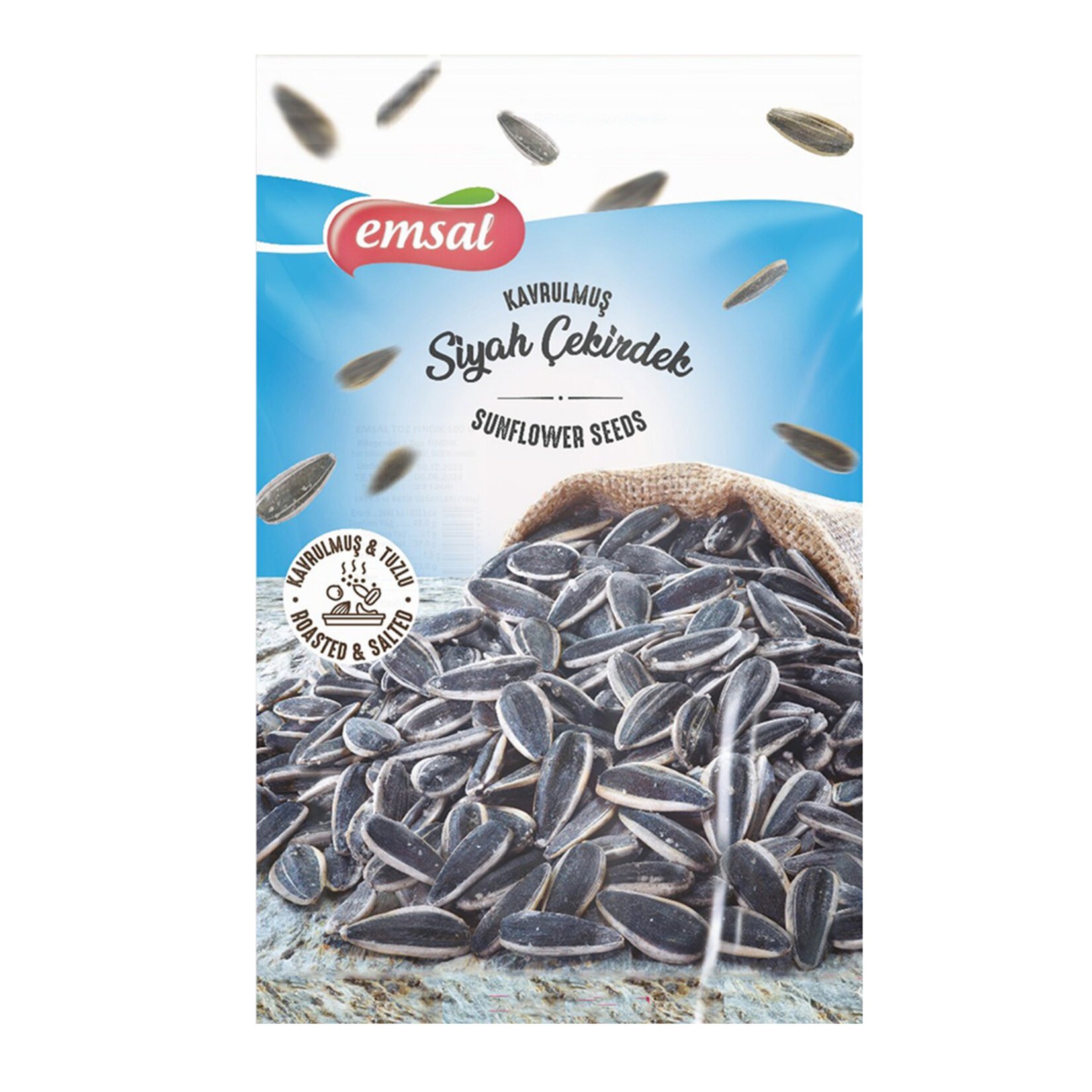 Emsal Kavrulmuş Siyah Çekirdek 250 GR