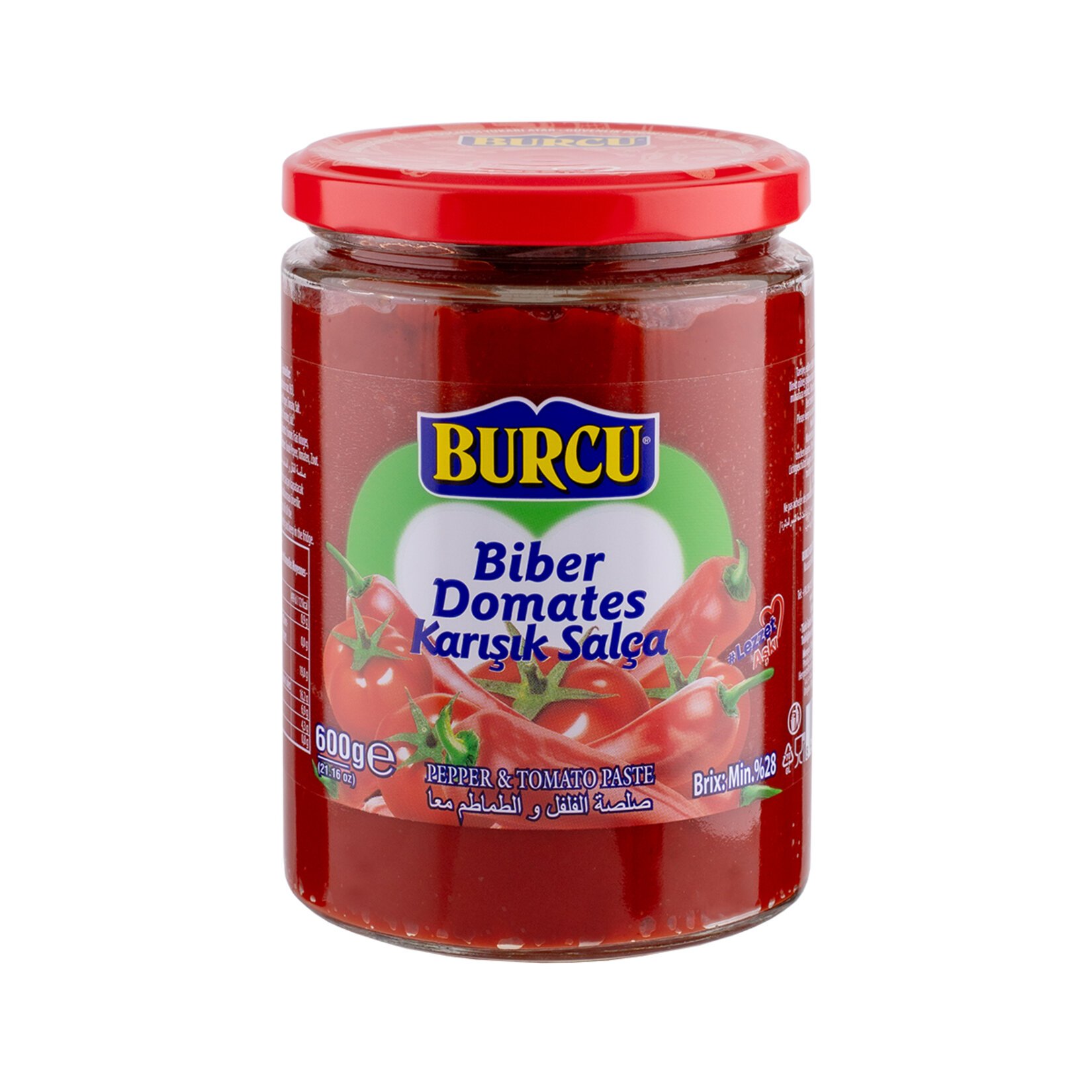Burcu Biber Domates Salçası 600 Gr