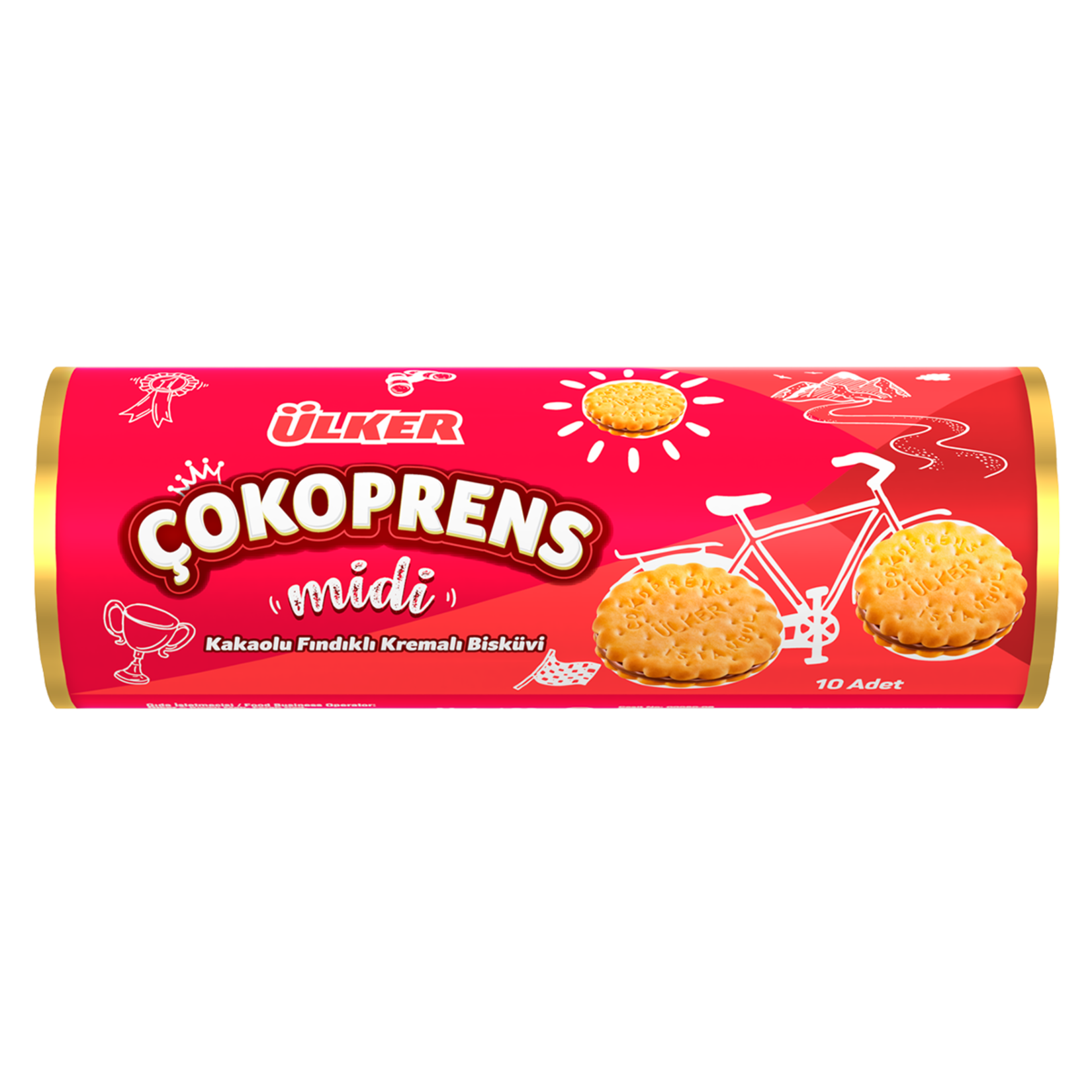 Ülker Çokoprens Bisküvi Midi 160 Gr
