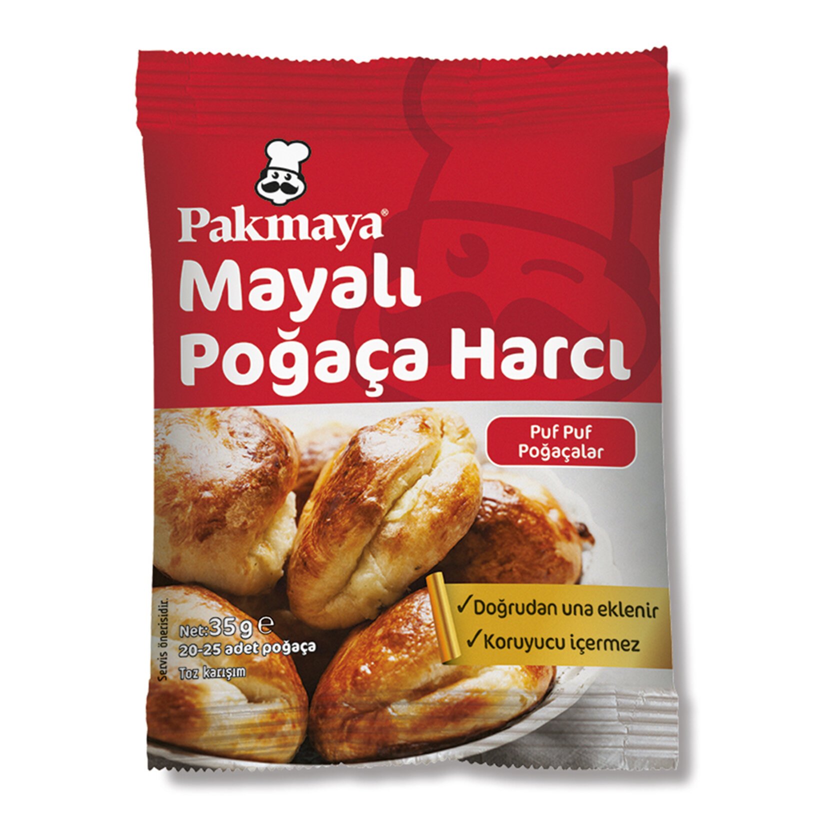 Pakmaya Mayalı Poğaça Harcı 35 Gr
